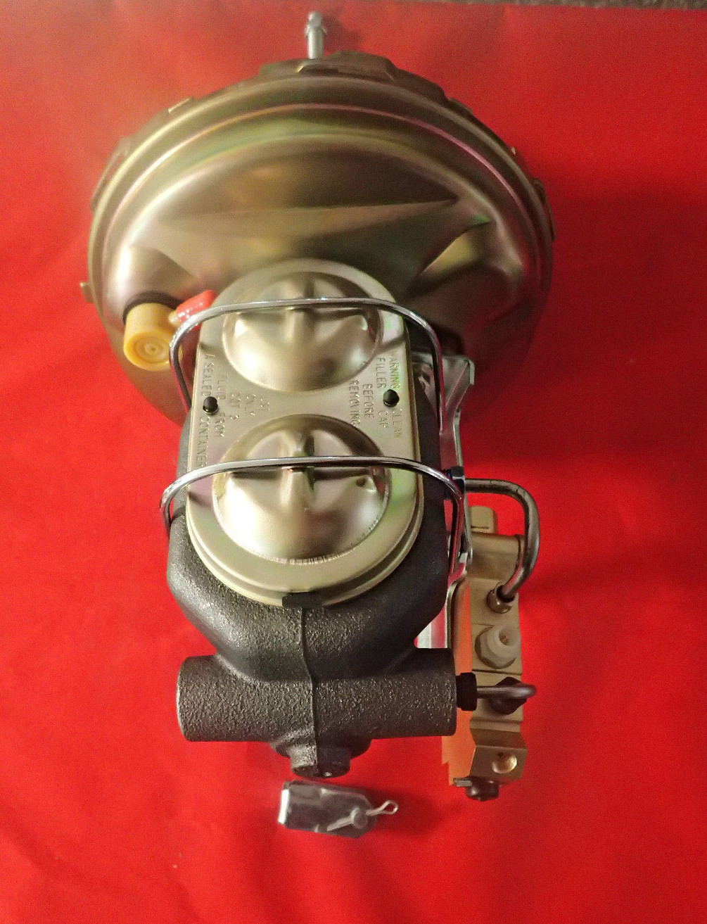 1970-80 F-Body Camaro 8 Dual Brake Booster Master Cylinder & Disc Valve Kit