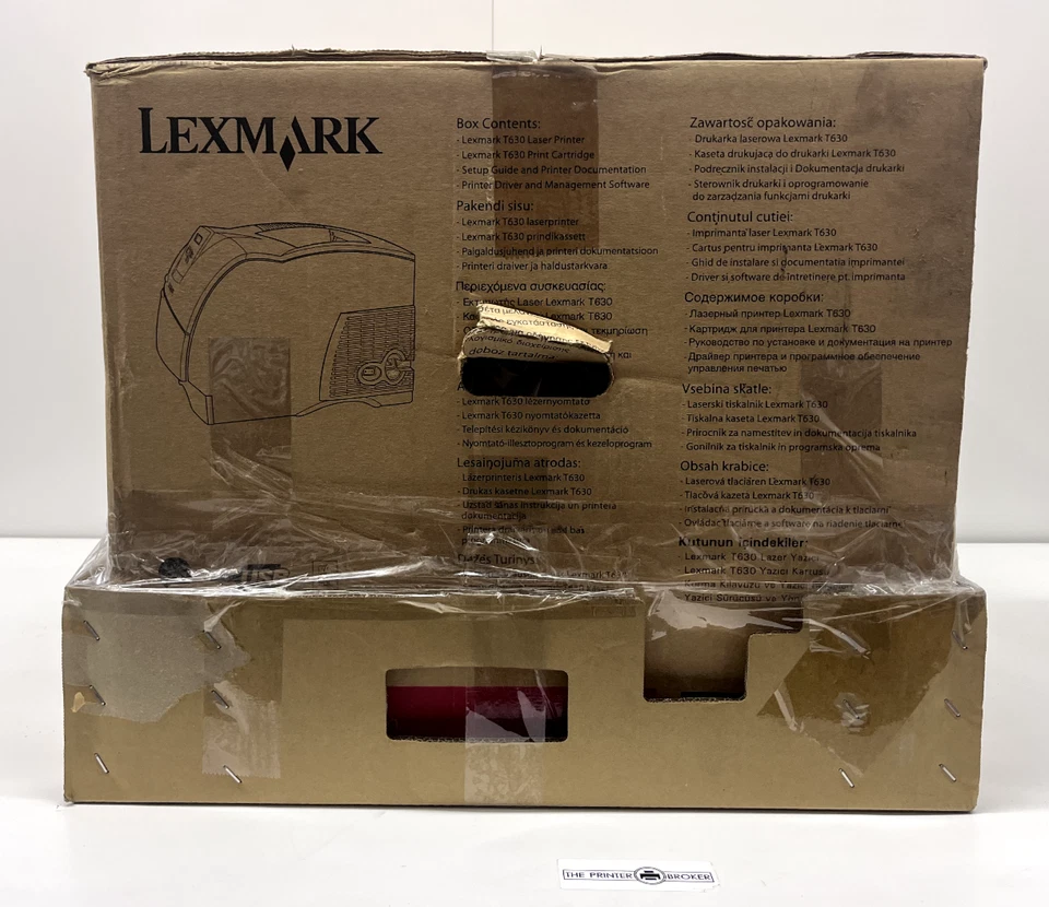 Lexmark T630n A4 Mono Laser Printer 4060-010 10G0221 - Image 4 of 4