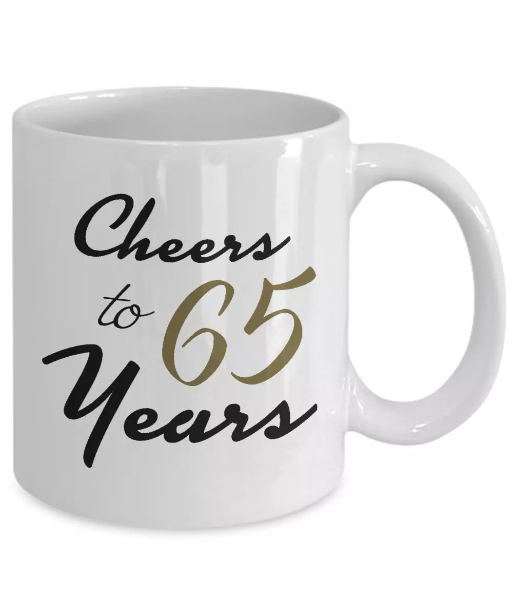 65th Birthday Gifts for Women, Men - 65 Year Old Ideas Gifts for