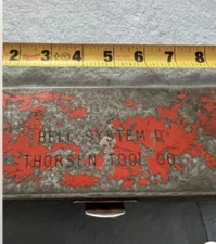 BELL SYSTEM "D"THORSEN TOOL CO. SIZE 8-1/2" ANTIQUE RARE BOX