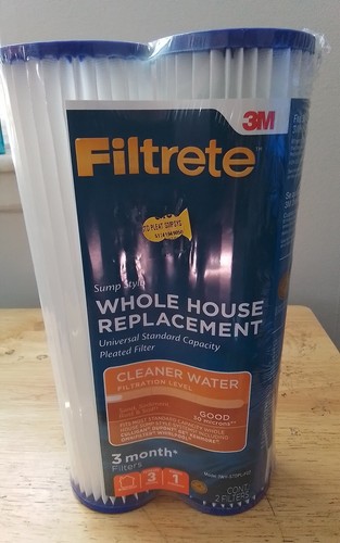 Filtrete 3M Standard Ganzes Haus Wasserfilter Ersatzfilter Sumpf Style 2