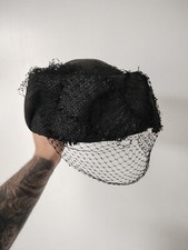 Funeral Hat early 20th from Paris Oddities 