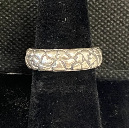 Pandora Per Algot Enevoldsen Sterling 925 Ring Heart by Heart Silver Size 8.5