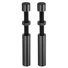 2Pack Graphics Card GPU Support,74-120mm Adjustable Height, Aluminum Alloy Black