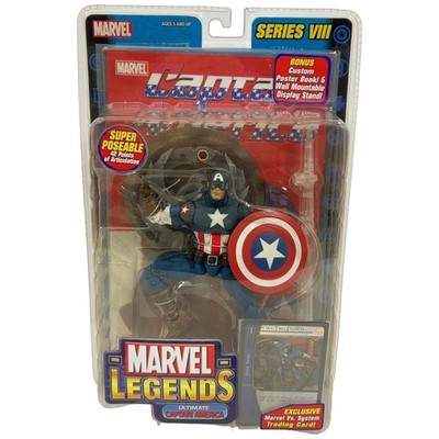 Marvel Legends Ultimate Captain America 6'' Action Figure ToyBiz New Series VIII