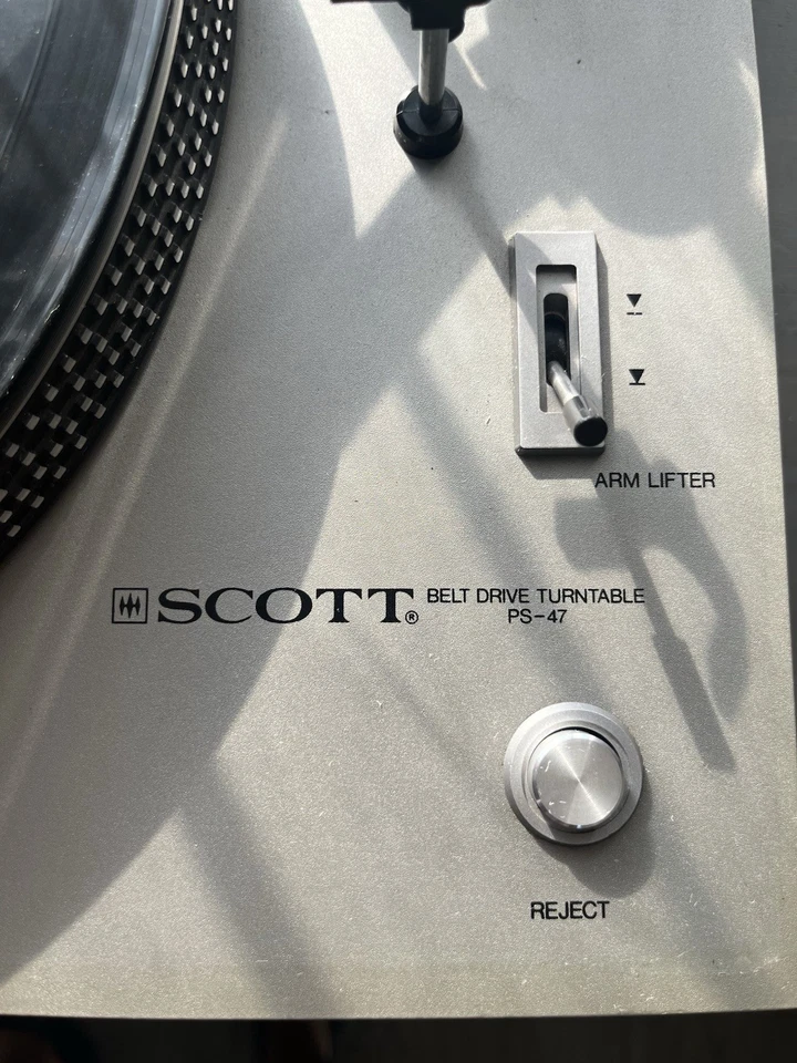 Tocadiscos años 70 | Reproductor de discos vintage | Scott PS-47  Foto 2 de 3