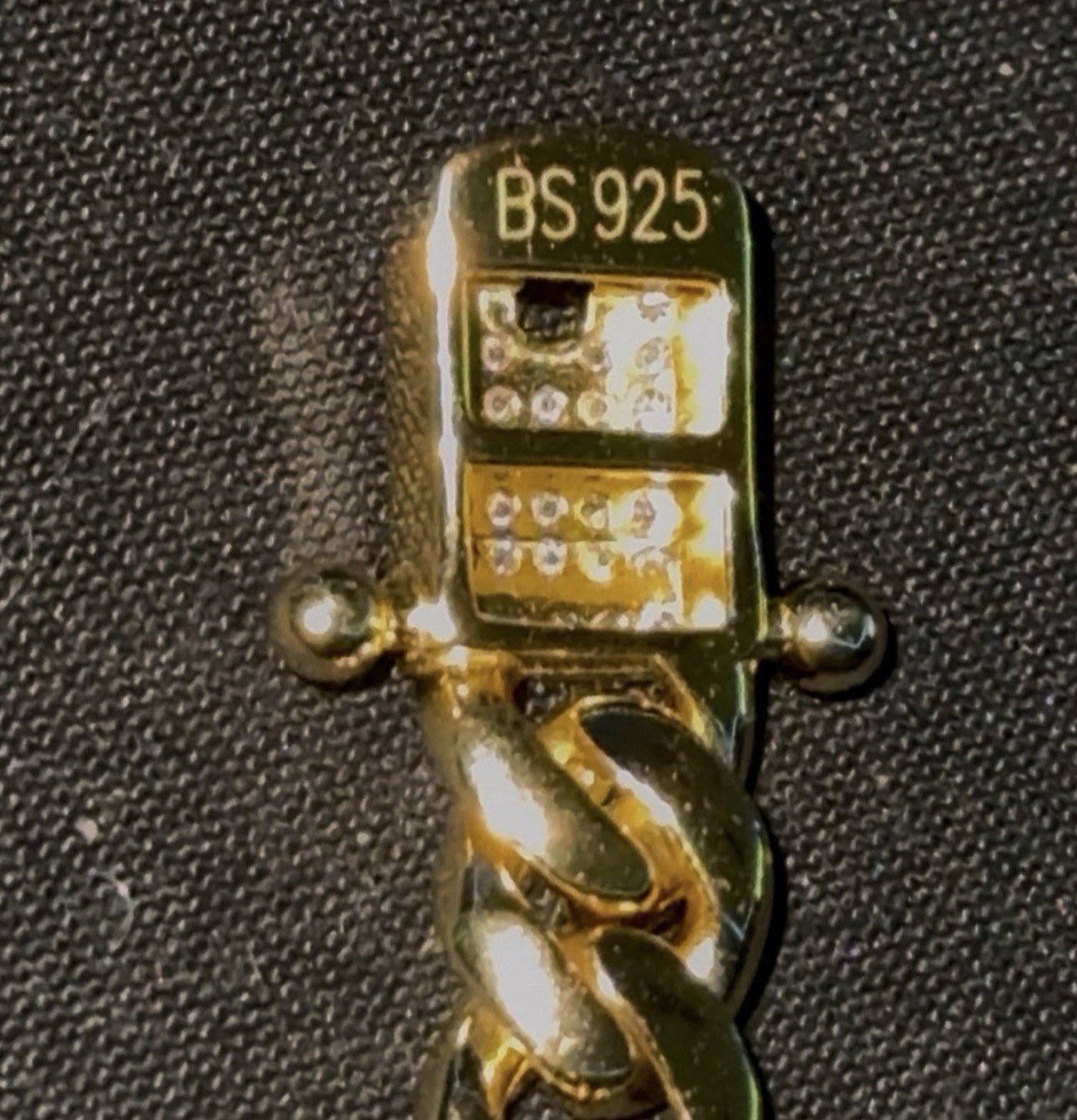 Solid 925 Silver Moissanite Chain + Bracelets Com… - image 4