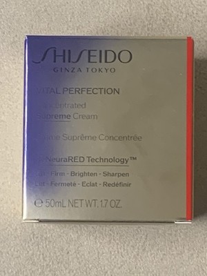 Shiseido Vital Perfection Concentrated Supreme Cream 50ml / 1.7 Oz - New In Box