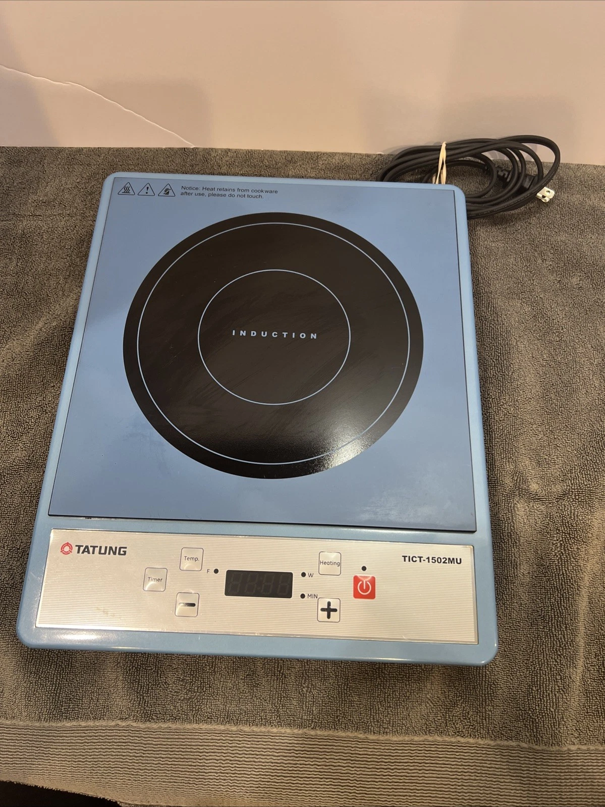 Tatung Induction Cooker Model TICT-1502 MU 1500W
Opens in a new window or tab