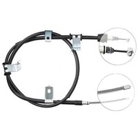 Seilzug Feststellbremse 1.590 Mm Trommelbremse A.B.S. FüR Hyundai Getz