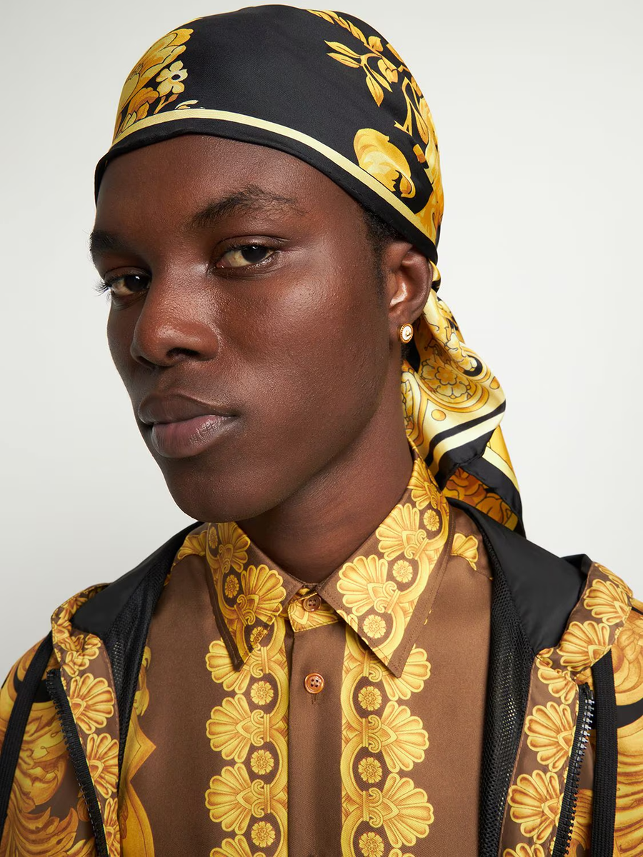 VERSACE BAROCCO SILK SCARF FOULARD | eBay