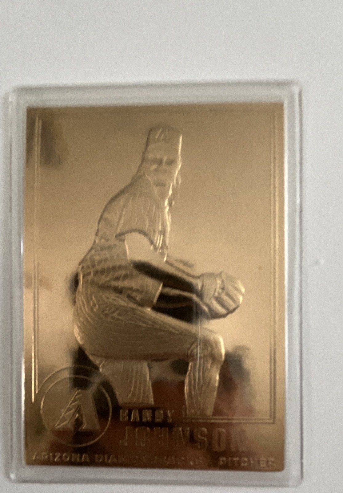 1995-2010 Danbury Mint 22k Gold - Randy Johnson #79