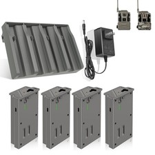 4 Pack Battery Only/Charger Only/Kit for Reveal Trail Camera X 3.0, X 2.0