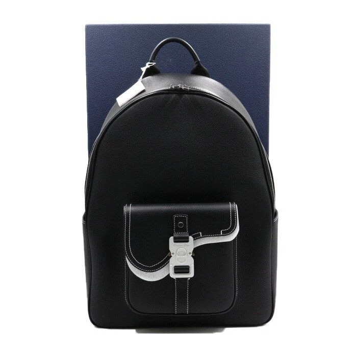 Sac à dos Dior Saddle Grain Cuir Noir aa49079 1ADBA212YKK H00N 129195274