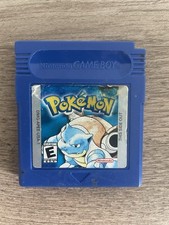 Pokemon Blue Nintendo Gameboy Authentic Cartridge Original Tested Working