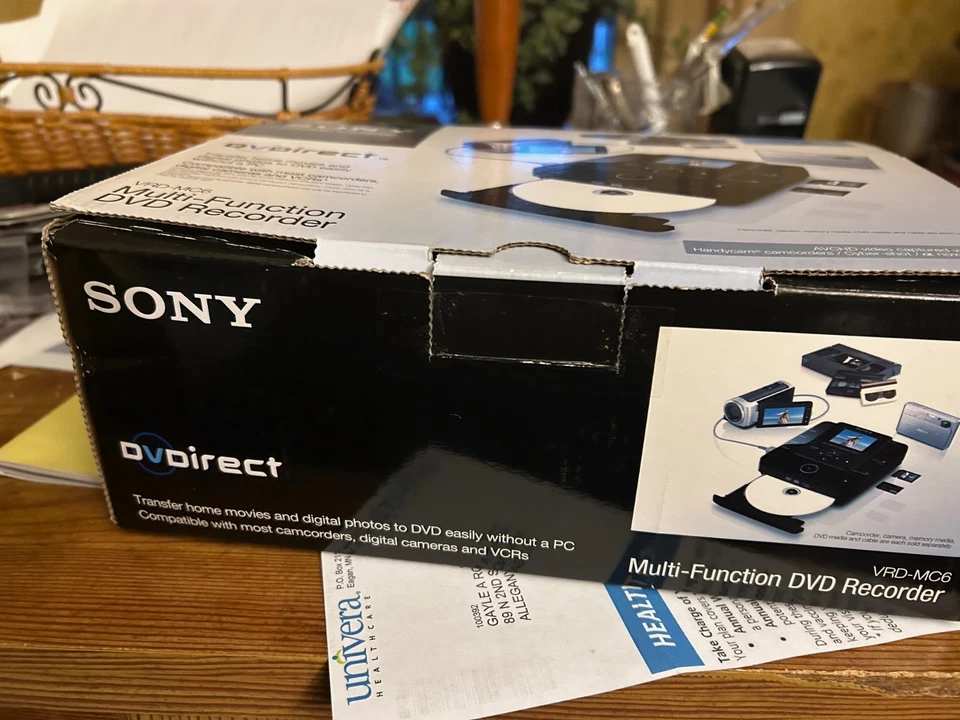 Sony DVDirct Multi Function DVD recorder new never used - Image 3 of 4