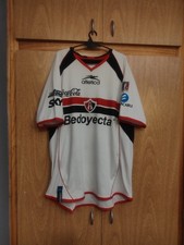 Atlas Soccer Jersey Away Match Worn Atlética 5# 