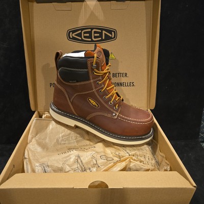 Keen Cincinnati 6  Waterproof Boot - Carbon Toe