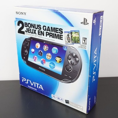 Sony PlayStation Vita 3G/Wi-Fi Console North America PCH-1001 NEW! ULTRA RARE!