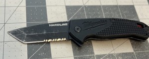 Milwaukee 48-22-1998 3” HARDLINE Serrated Blade Pocket Knife D2 Steel