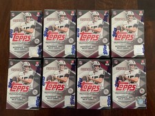 2026 Topps Flagship Football NFL Factory Sealed 8 Blaster Box Lot