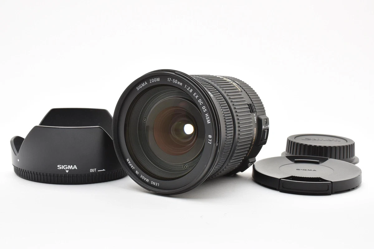 Sigma f/2.8 Camera Lenses 17-50mm Focal for sale | eBay