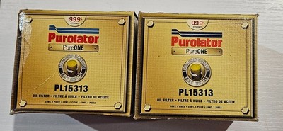 Case of 2 - Purolator PL15313-Spin On-Oil Filter- New in Box
