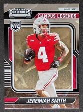 Jeremiah Smith 2025 Panini Ohio State Campus Legends Diamond Plate Parallel