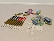 Soft Tip Darts Lot 12 Darts 12 Flights Extra Tips for Sportcraft Electronic