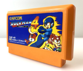 ROCKMAN 4 Megaman Cartridge Only Famicom FC Nintendo CAPCOM From Japan