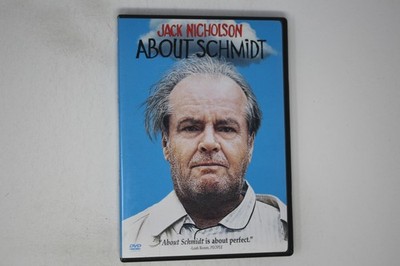 About Schmidt DVD Jack Nicholson Movie