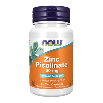 Zinc Picolinate 60 Caps 50 mg by Now Foods