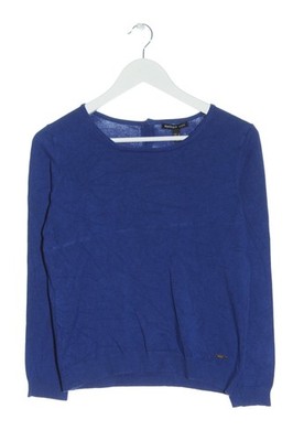 MANGO BASICS Feinstrickpullover Damen Pullover Gr. DE 36 blau Casual-Look