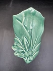 McCoy USA Pottery Green Glaze Lily Wall Pocket Vase