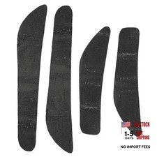 4pcs Bling Car Interior Door Anti Kick Pad Faux Crystal Door Protective Pad