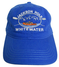 Jackson Hole Hat Kids aprox 4 to 6 Wyoming Rafting USA Embroidery Unisex Cap
