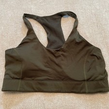 Doing Things Sports Bra Olive Green