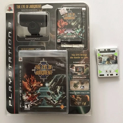 The Eye of Judgment PS3 PlayStation 3 Eye USB Camera! Factory Sealed&Extra Cards