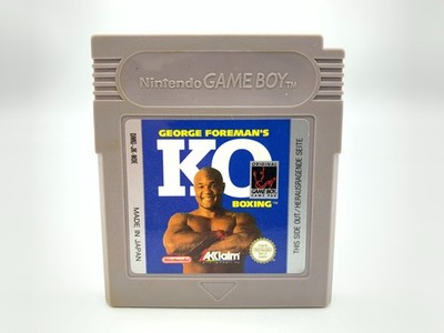 George Foreman's K.O. Boxing (Nintendo Game Boy) Spiel Modul [Zustand Gut]