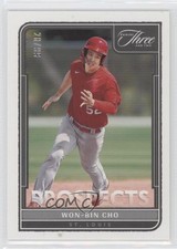 2022 Panini Three and Two Prospects 28/99 Won-Bin Cho #P-50 05ov