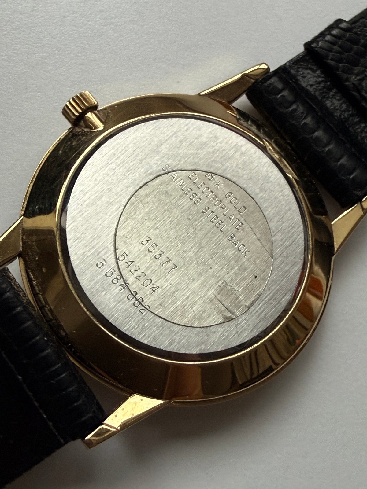 Universal Genève Skeleton Original box. Mechanical. Lizard strap.