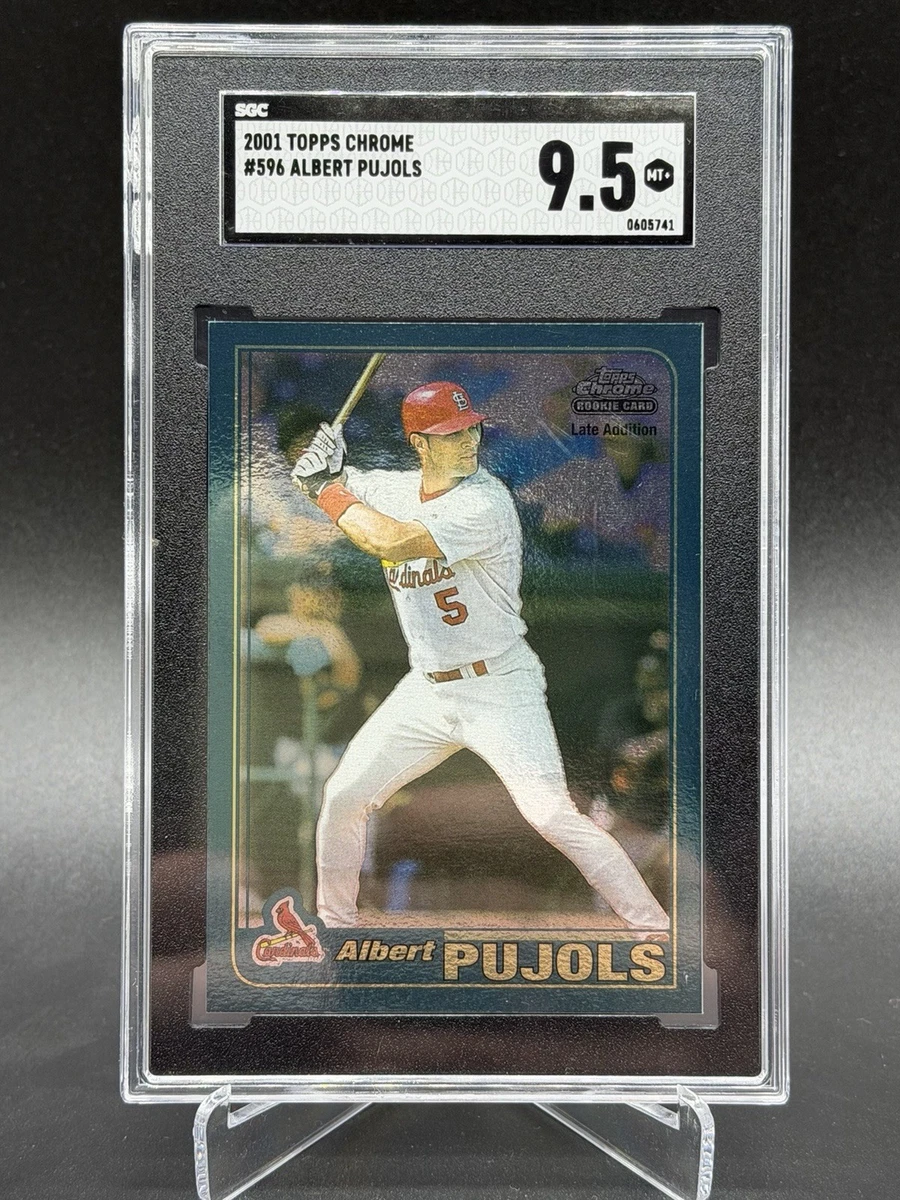 Topps Albert Pujols Grade 9.5 Baseball Sports Trading Cards