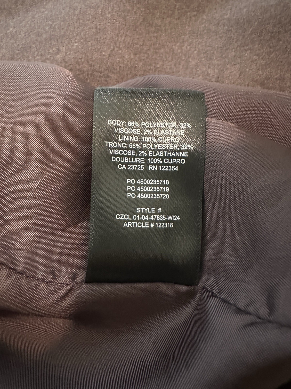 Aritzia Babaton Softly structured double-breasted… - image 7