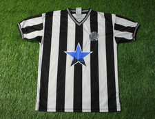 NEWCASTLE UNITED 1983-1987 FOOTBALL SHIRT JERSEY HOME SCORE DRAW REMAKE SIZE M