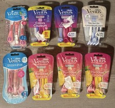 Gillette Venus Disposable Women’s Razors Lot Of 8 NEW