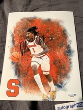 SYRACUSE ORANGE-DONNIE FREEMAN SIGNED AUTOGRAPHED PHOTO PICTURE 8x10 ACOA 🏀