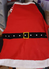 Red Father Christmas Apron…marked as shown