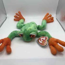 TY Beanie Baby - PANAMA the Tree Frog 9.5 inch - MWMTs Stuffed Animal Toy