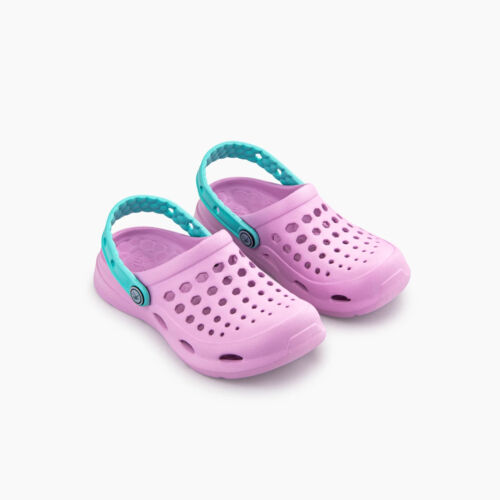 Joybees Kids Active Clog, Durable & Comfortable Sandal, LAVENDER / SKY BLUE (2) - Afbeelding 1 van 8