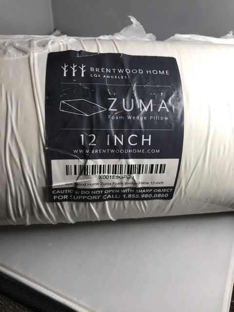 brentwood zuma foam wedge pillow brentwood zuma foam wedge pillow